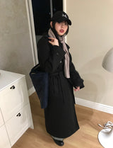Verliebt high neck long coat