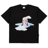 BABY FACE SKYDIVING SHORT SLEEVE T-SHIRT BLACK