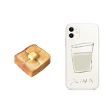 [セット] ドリンクシリーズ：グラスフォンケース + スマホグリップ / [SET] Drink series : glass phonecase + griptok
