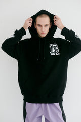 ロゴフーディ / BSR2223FWPO012 BS MULTI LOGO HOODIE BLACK