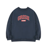 GRISH SIGNATURE LOGO SWEATSHIRTS NAVY (6612834091126)