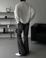 OA Blanc Angora Pocket Zip-Up (3 colors)