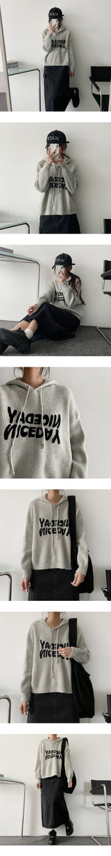Nice Day hood knitwear