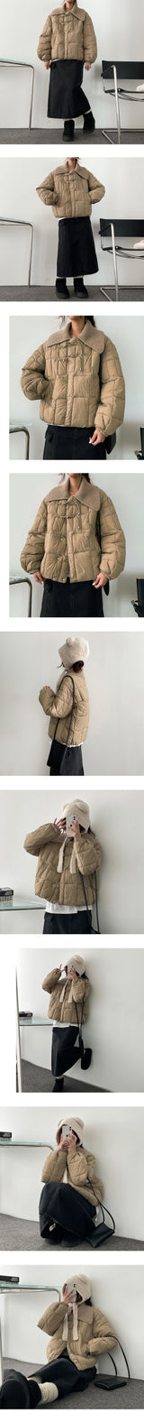 Luna Knitwear 衿キルティングパッド入りジャンパー