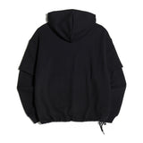 CONTROL LAYERED HOODIE (BLACK) (6543167094902)