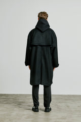 collar up single overfit coat black (6615482171510)