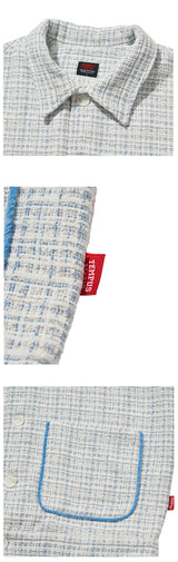 リバティーツイードジャケット/LIBERTY TWEED JACKET [BLUE]