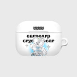 CRYSTAL MERRY-WHITE(AIR PODS PRO-HARD) (6602465050742)