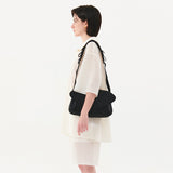 シェルクロスボディバッグ (BLACK)