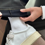LMN ウィンタースパンデックスナッピングバンデッドカーゴワイドパンツ（4色）