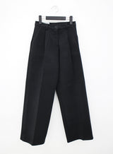 ブラッシュワンピンタックスラックス/No.5235 Brushed one-pin tuck slacks (2color)