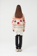 カウチンウールショールカラーカーディガン／COWICHAN WOOL SHAWL COLLAR CARDIGAN [IVORY]