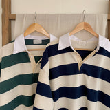 デートストライプオーバーフィットTシャツ