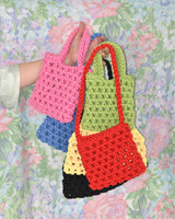 フルーツネットホーボーバッグ/fruit net hobo bag (apple)