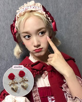 ダーリングローズピアス