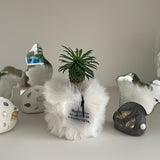 フラフィーポット / FLUFFY POT (XS / WHITE)