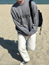 アチミリーラウンドニット / ACHI MILLY ROUND KNIT(4COLOR)