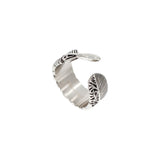 Coil Feather Ring (6676050673782)