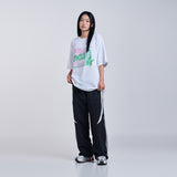 DIN2LS CREATURE LETTERING SHORT SLEEVE T-SHIRT (YELLOW)