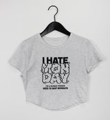 マンデイクロップTシャツ / Monday Crop T-shirt (4color)