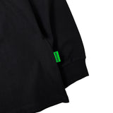 STICKY GHOST LONG SLEEVE T-SHIRT BLACK (6612496679030)
