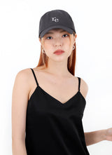 シグネチャーロゴボールキャップ/SIGNATURE LOGO BALL CAP_PURPLE GRAY