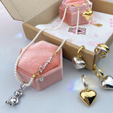 ベアペンダントパールネックレス / BEAR PENDANT PEARL NECKLACE