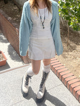 フードボレロカーディガン / Hooded bolero cardigan