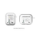 ウォーキングドッグAirPodsケース / Walking dog Airpods case