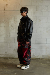 エナメルジャケット/BSR2223FWJK061 WD ENM JACKET ENAMEL BLACK