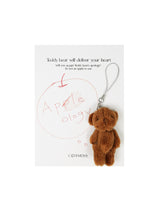 Cosymosy 'Apology' Teddy bear Keyring Card - 5 Color