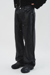 Double Knee Coating Jeans
