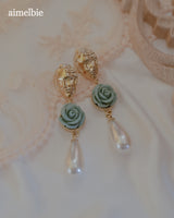 アフロディテシリーズ - ザ ローズガーデンピアス / Aphrodite Series - The Rose Garden Piercing (Mint ver.)