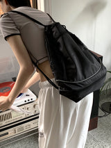 ベンチラインスコッチナイロンメッシュブラックバックパック / Benchline Scotch Nylon Mesh Black Backpack