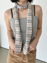 ソフトストライプマフラー/Soft Stripe Muffler (3color)