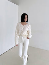 no.2356 ライズブーツカットパンツ / no.2356 Raised Bootcut Pants (2color)