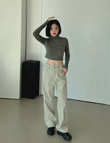 コメンワイドパンツ/no.3450 Commen Wide Pants (2color)