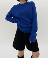 アルパカデイラウンドニット / Alpaca Day Round Knitted (4color)
