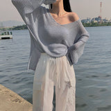 [5color] nylon wide cargo pants