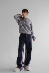 ピンクラインデニムパンツ / pink line denim pants