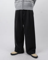 ツイルヘビーナッピングワイドスラックス / twill heavy napping wide slacks 2color
