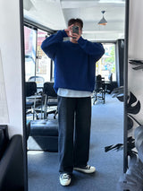 10.candy daily loosefit round knit