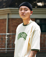 Younger Song × VIVASTUDIO Collaboration Ringer College Logo Tee