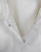 ホワイトファージャケット/white fur jacket