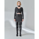 203-LOGO LETTERING SKIRT (6550317367414)