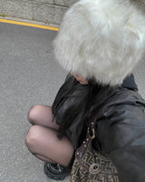 Mix fur hat