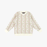 インディレースアップセーター / INDI LACE UP SWEATER
