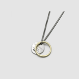 < AKMU LEE CHANHYUK Wear > CIRCLE RING NECKLACE (6690773598326)