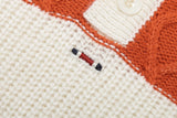 ストライプリブニットフーディ / STRIPE RIB KNIT HOODIE_OATMEAL
