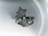 [Red Velvet Wendy/NCT WayV Xiaojun] Silver star cubic twist ring